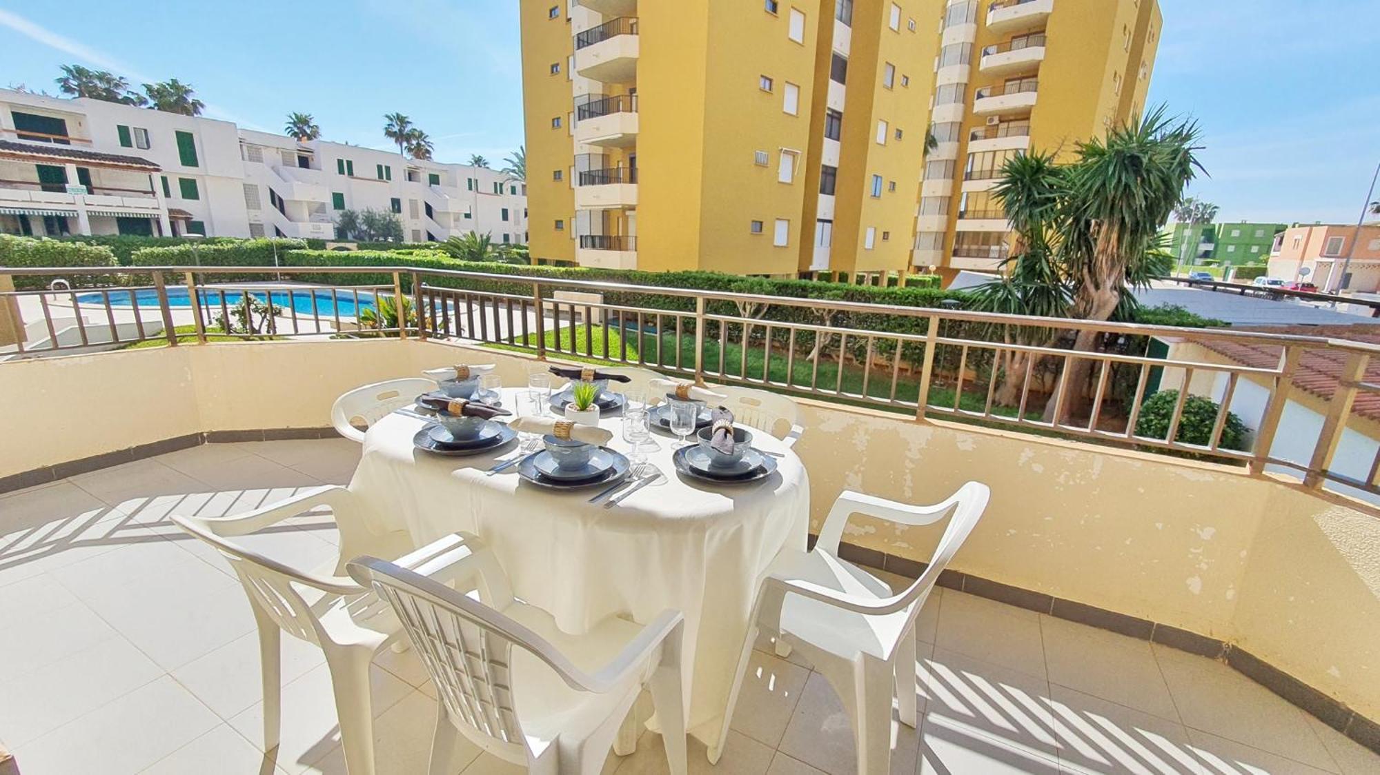 Apartamento Tabarka Xeraco - Alquiler Solo Familias Exterior foto